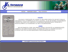 Tablet Screenshot of jfonseca.com.br